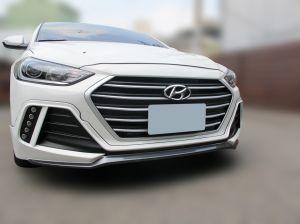 Аэродинамический обвес под покраску для Hyundai Elantra AD седан 2016-